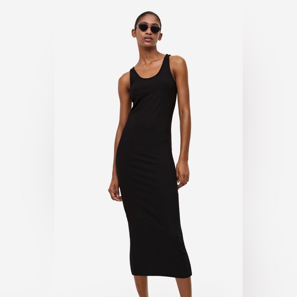 COPY - H&M Small Ribbed Bodycon Dress - Picture 1 of 5